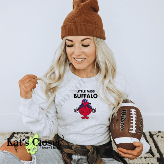 Little Miss Buffalo Crewneck Sweatshirt