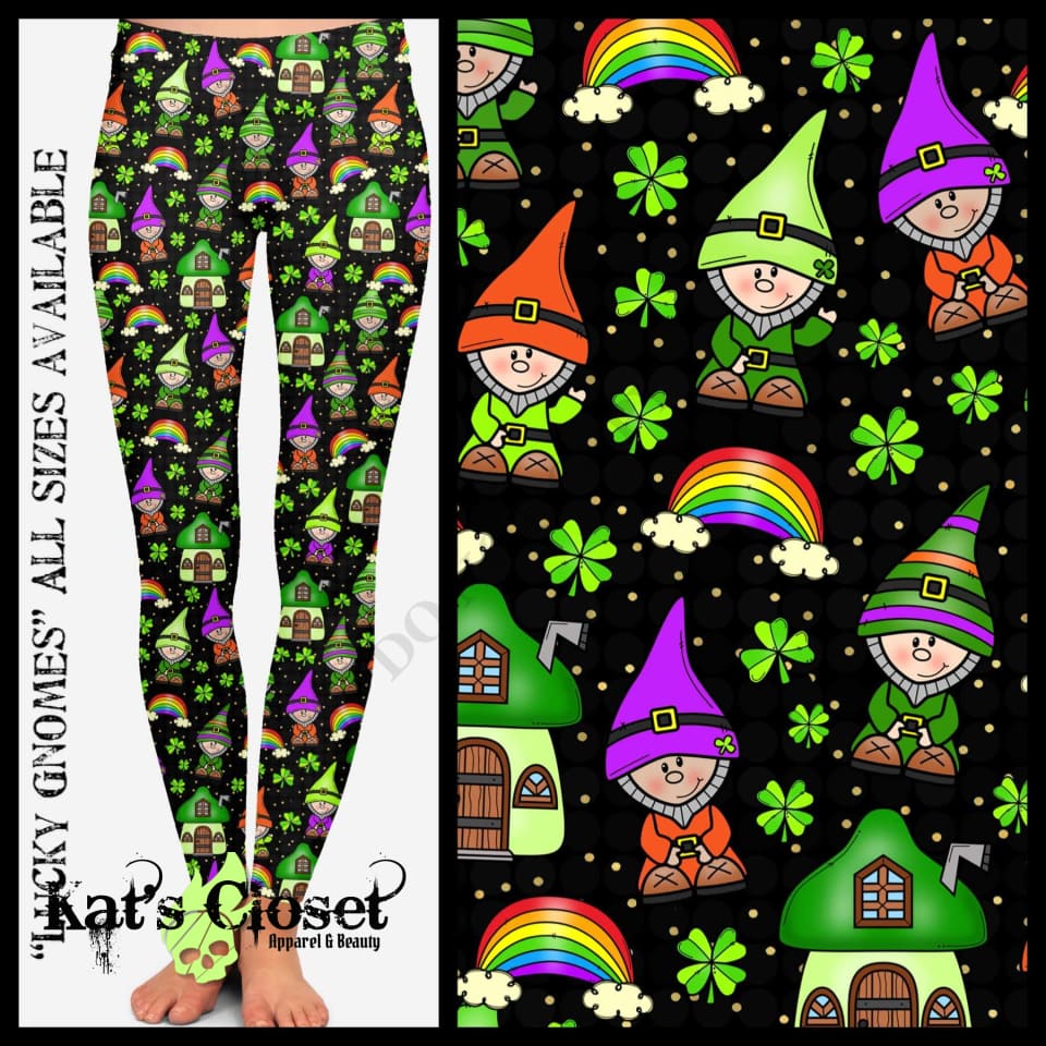 Lucky Gnomes Leggings or Joggers