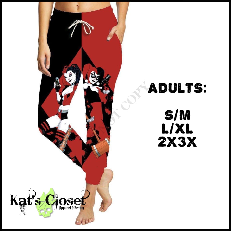 Naughty NOT Nice Leggings OR Joggers - IN STOCK