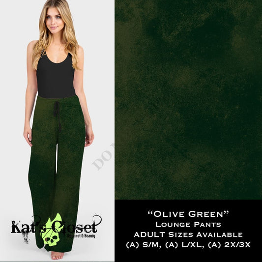 Olive Green *Color Collection* - Lounge Pants LOUNGE PANTS