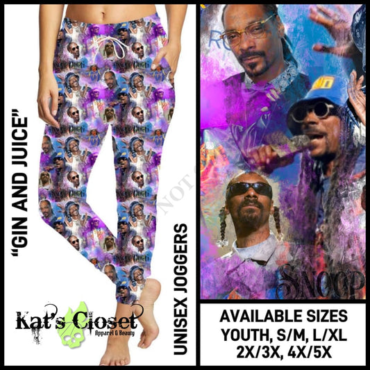 PRE-ORDERS CLOSE 11/27 - Gin and Juice Joggers JOGGERS