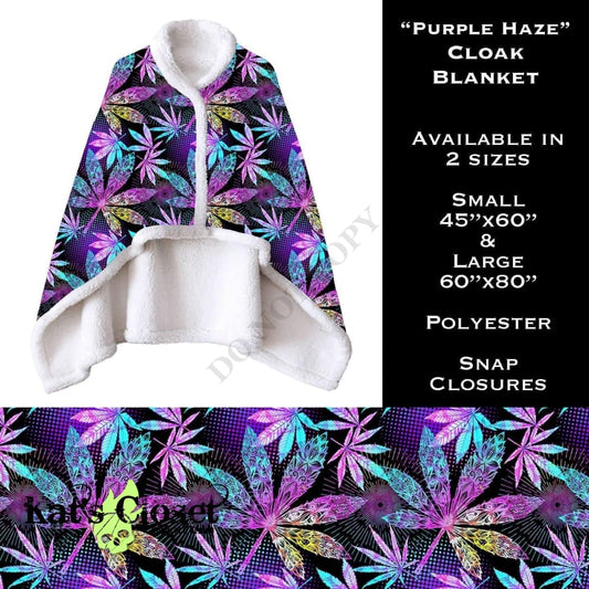 Purple Haze Cloak Blanket CLOAKS