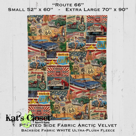 Route 66 - Blanket BLANKETS