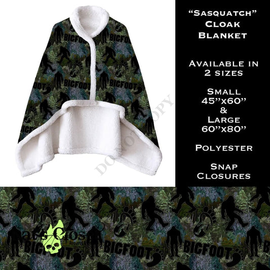 Sasquatch Cloak Blanket CLOAKS