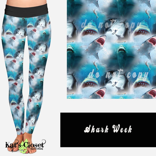 Shark Week Leggings & Joggers