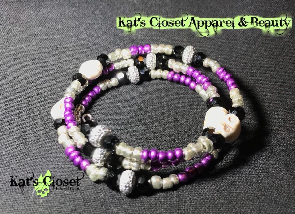 Skull Wire Wrap Custom Bracelets Jewelry