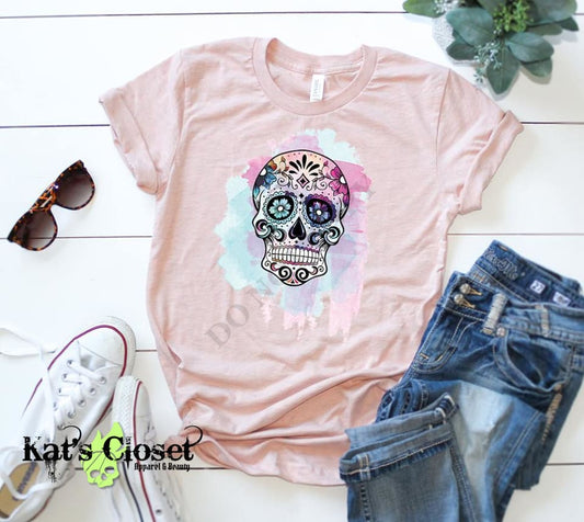 Sugar Skull Graphic T-Shirt MWTTee