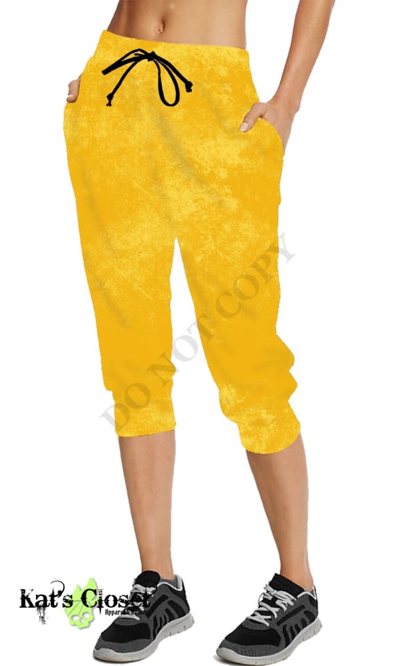 Sunflower Yellow *Color Collection* - Full & Capri Joggers JOGGERS