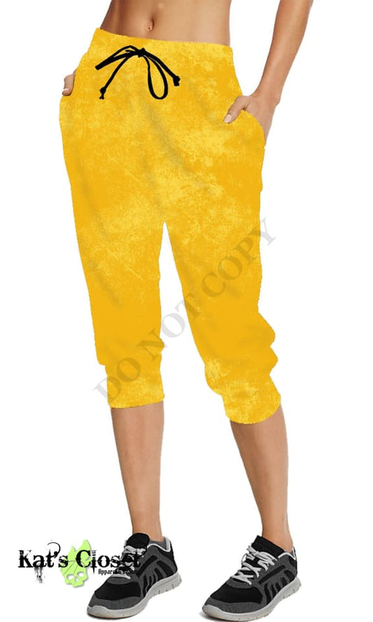 Sunflower Yellow *Color Collection* - Full & Capri Joggers JOGGERS