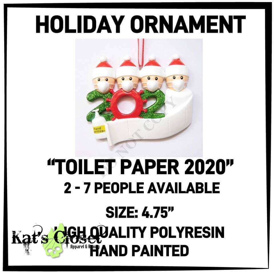 Toilet Paper 2020 Holiday Ornament - IN HAND Collectibles