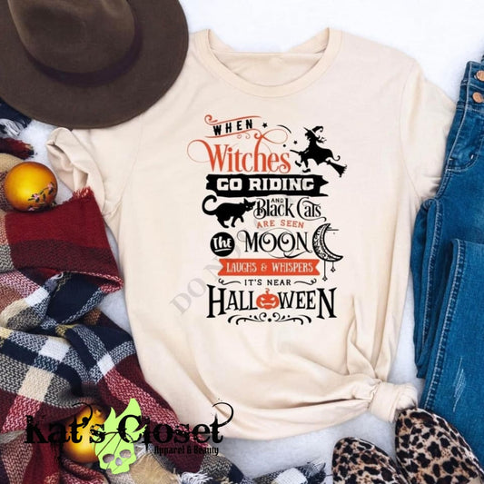 When Witches Go Riding Tee MWTTee