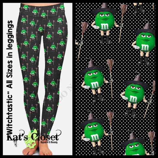 Witchtastic Green Leggings