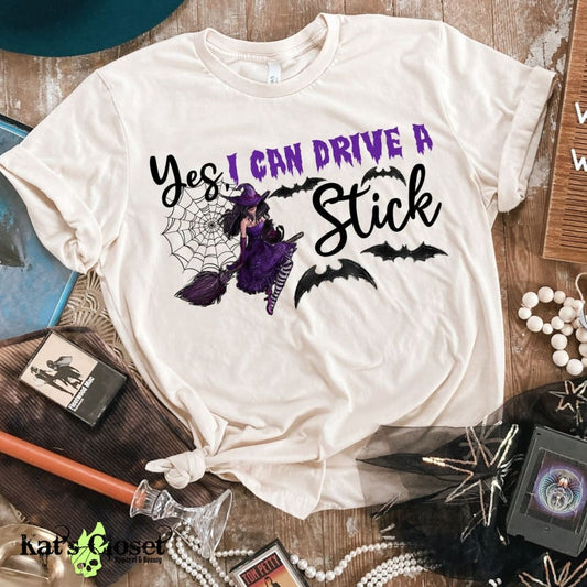 Yes I Can Drive A Stick T-Shirt MWTTee