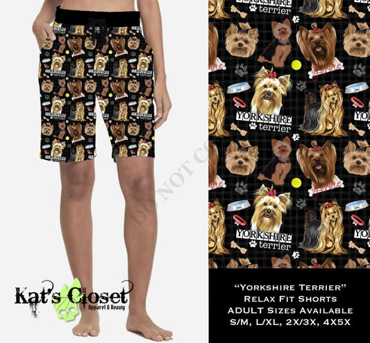 Yorkshire Terrier Relaxed Fit Shorts SHORTS